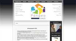Desktop Screenshot of pangea-haus.de