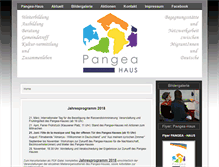Tablet Screenshot of pangea-haus.de